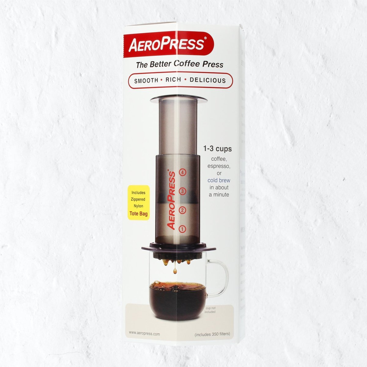AeroPress utazó csomag