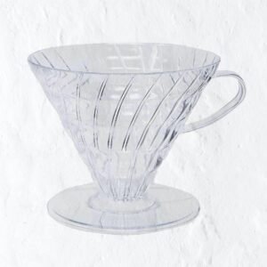 Hario V60-01 műanyag dripper átlátszó