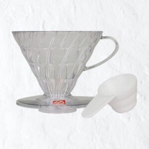 Hario V60-02 műanyag Dripper - átlátszó