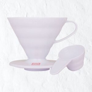 Hario V60-02 műanyag Dripper - fehér