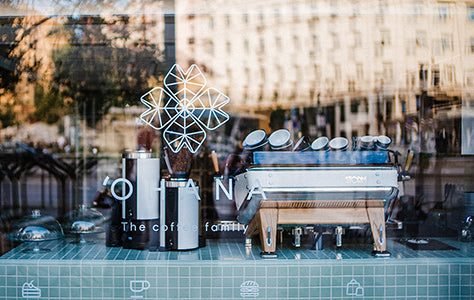 ‘Ohana Coffee Kálvin – kirakat